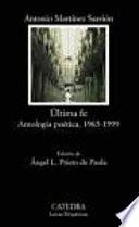 Libro de Ultima Fe