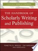 Libro de The Handbook Of Scholarly Writing And Publishing