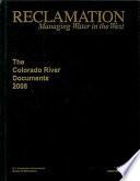 Libro de The Colorado River Documents, 2008