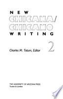Libro de New Chicana/chicano Writing