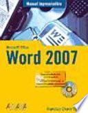 Libro de Manual Imprescindible De Word 2007