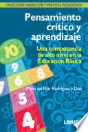Libro de Pensamiento CrÍtico Y Aprendizaje