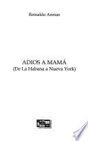 Libro de Adiós A Mamá