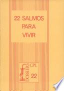 Libro de 22 Salmos Para Vivir