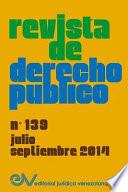Libro de Revista De Derecho PÚblico (venezuela) No. 139, Julio Sept. 2014