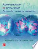 Libro de Administración De Operaciones (13a. Ed.)