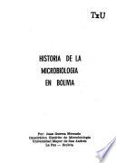 Libro de Historia De La Microbiología En Bolivia