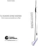 Libro de La Filosofía Entre Nosotros