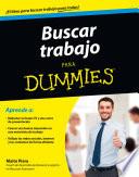 Libro de Buscar Trabajo Para Dummies