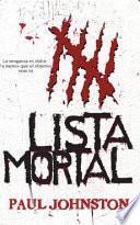 Libro de Lista Mortal