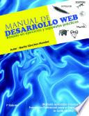 Libro de Manual De Desarrollo Web Basado En Ejercicios Y Supuestos Prácticos.