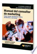 Libro de Manual Del Consultor De Marketing