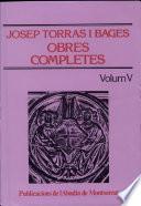 Libro de Obres Completes