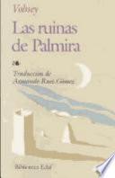 Libro de Las Ruinas De Palmira