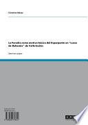 Libro de La Parodia Como Motivo Básico Del Esperpento En Luces De Bohemia De Valle Inclán