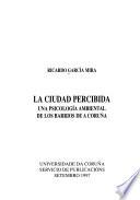 Libro de La Ciudad Percibida