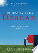 Libro de Fui Hecha Para Desear