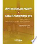 Libro de Código General Del Proceso Y Código De Procedimiento Civil (revisado)