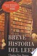Libro de Breve Historia Del Leer