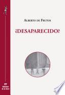 Libro de ¿desaparecido?
