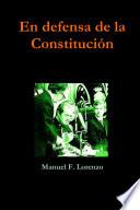 Libro de En Defensa De La Constitución