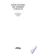 Libro de Poetas Mulheres Que Pensaram O Século Xx