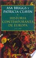 Libro de Historia Contemporánea De Europa
