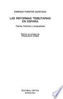 Libro de Las Reformas Tributarias En España
