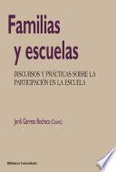 Libro de Familias Y Escuelas