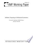 Libro de Inflation Targeting In Dollarized Economies