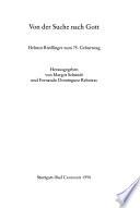 Libro de Von Der Suche Nach Gott