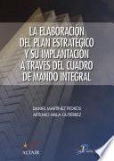 Libro de La Elaboracion Del Plan Estratégico A Través Del Cuadro De Mando Integral