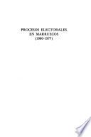 Libro de Procesos Electorales En Marruecos (1960 1977)