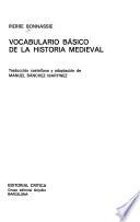 Libro de Vocabulario Básico De Historia Medieval