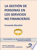 Libro de La Gestión De Personas En Los Servicios No Financieros