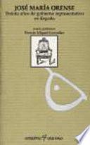 Libro de Treinta Años De Gobierno Representativo En España