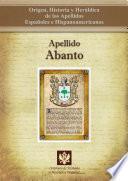 Libro de Apellido Abanto