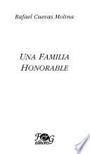 Libro de Una Familia Honorable