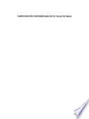 Libro de Participación Universitaria En El Valle De Mala
