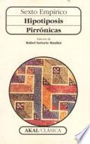 Libro de Hipotiposis Pirrónicas