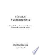 Libro de Géneros Y Generaciones