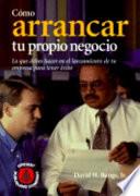 Libro de Como Arrancar Tu Propio Negocio