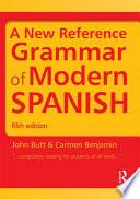 Libro de A New Reference Grammar Of Modern Spanish