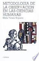 Libro de Metodología De La Observación En Las Ciencias Humanas