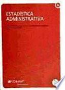 Libro de Estadística Administrativa