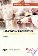 Libro de Elaboración Culinaria Básica. Operaciones Básicas De Cocina