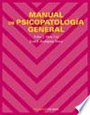 Libro de Manual De Psicopatología General