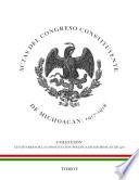Libro de Actas Del Congreso Constituyente Del Estado De Michoacán De Ocampo: 1917 1918