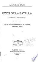 Libro de Ecos De La Batalla