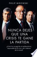 Libro de Nunca Dejes Que Una Crisis Te Gane La Partida